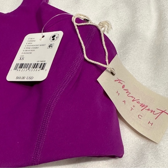 Free People Movement x Hatch Never Better Square Neck Maternity Sports Bra XS - Picture 12 of 13